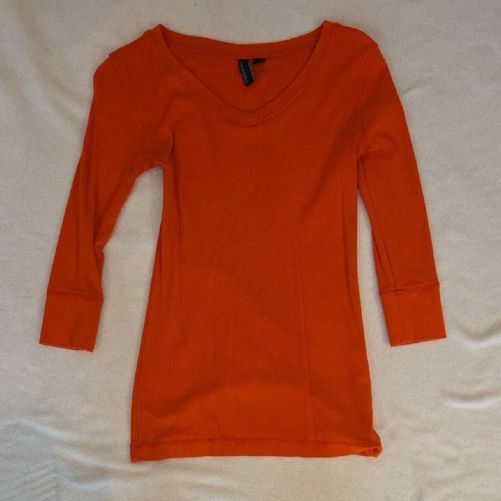 Cynthia Rowley Vibrant Orange Top